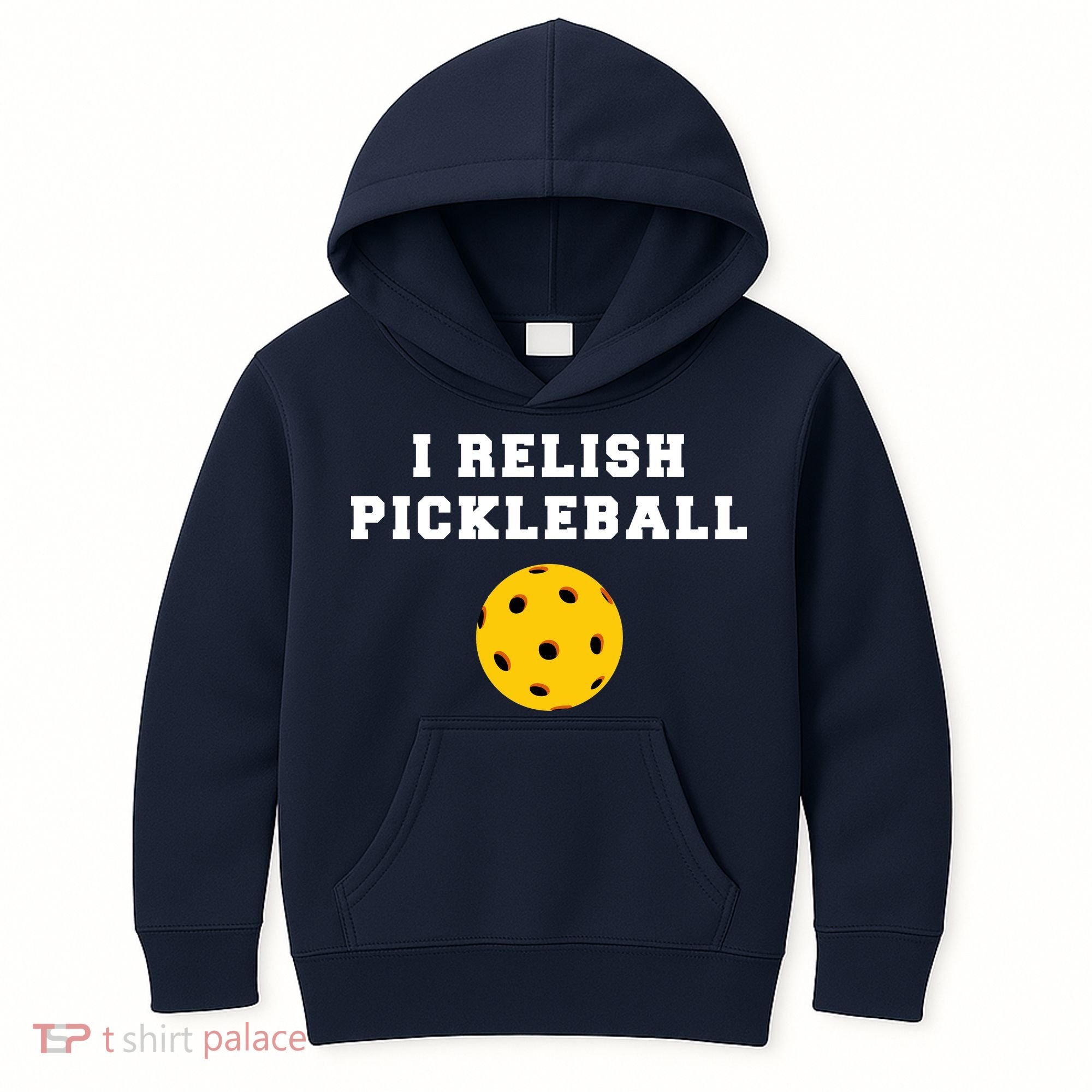 I Relish Pickleball Kids Hoodie