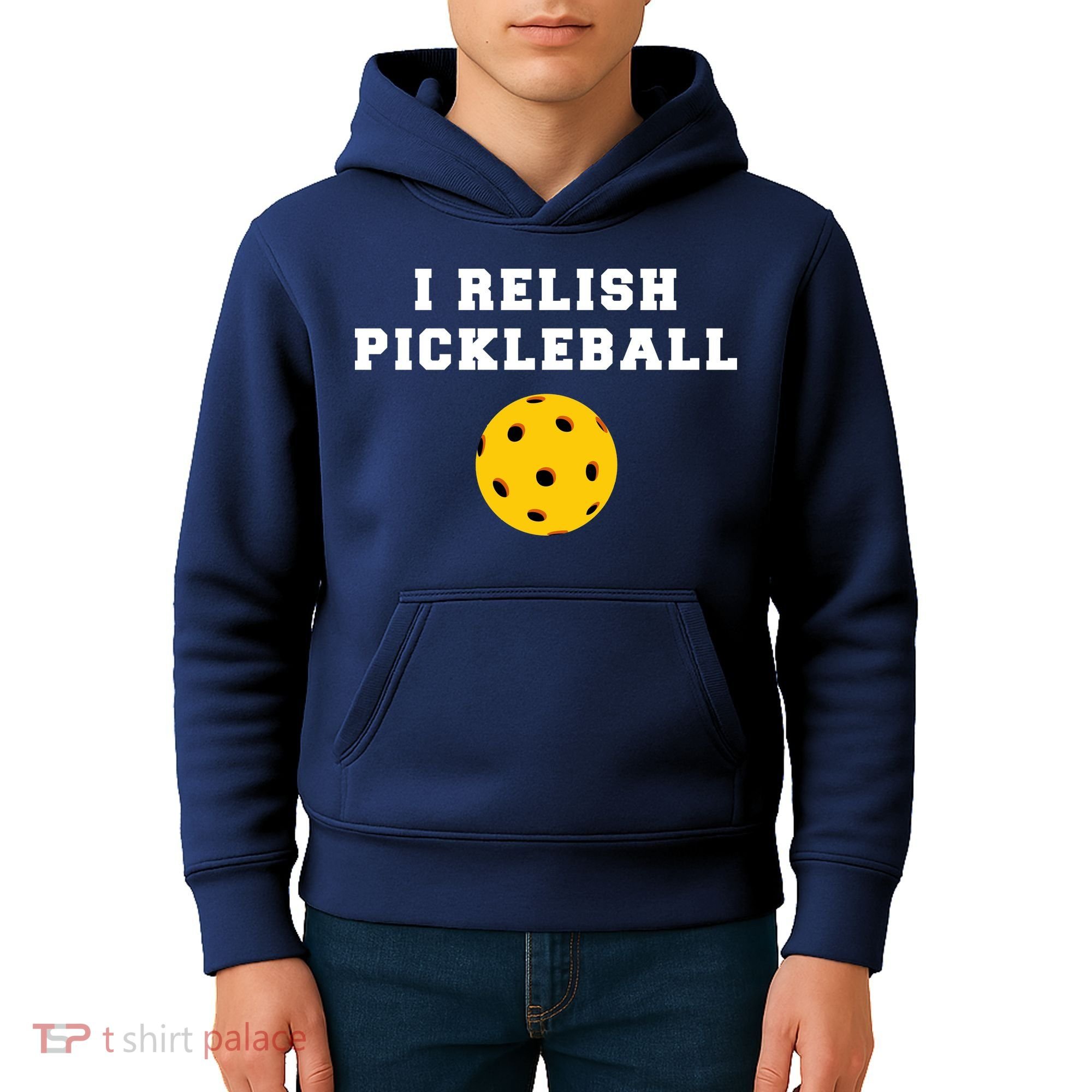 I Relish Pickleball Kids Hoodie