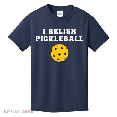 I Relish Pickleball Kids T-Shirt