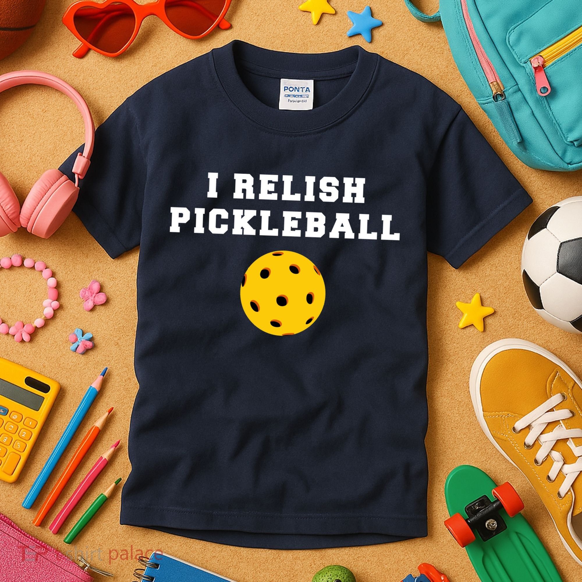 I Relish Pickleball Kids T-Shirt
