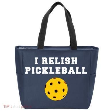 I Relish Pickleball Tote Bag