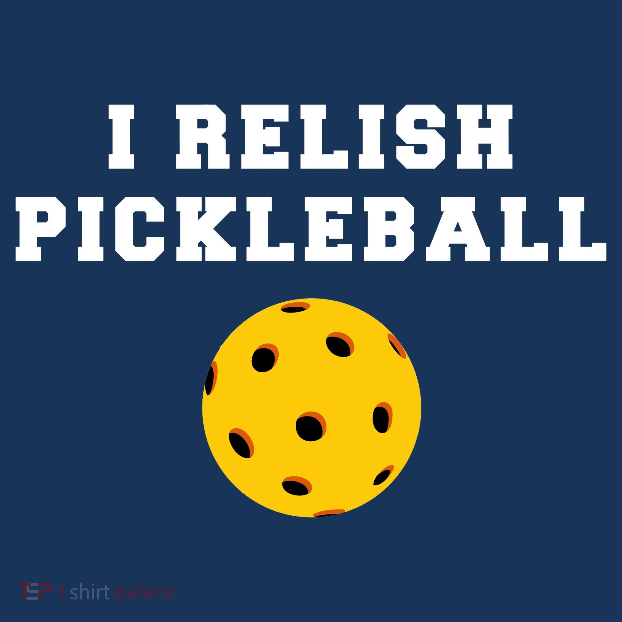 I Relish Pickleball Tote Bag