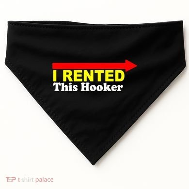 I Rented This Hooker USA-Made Doggie Bandana