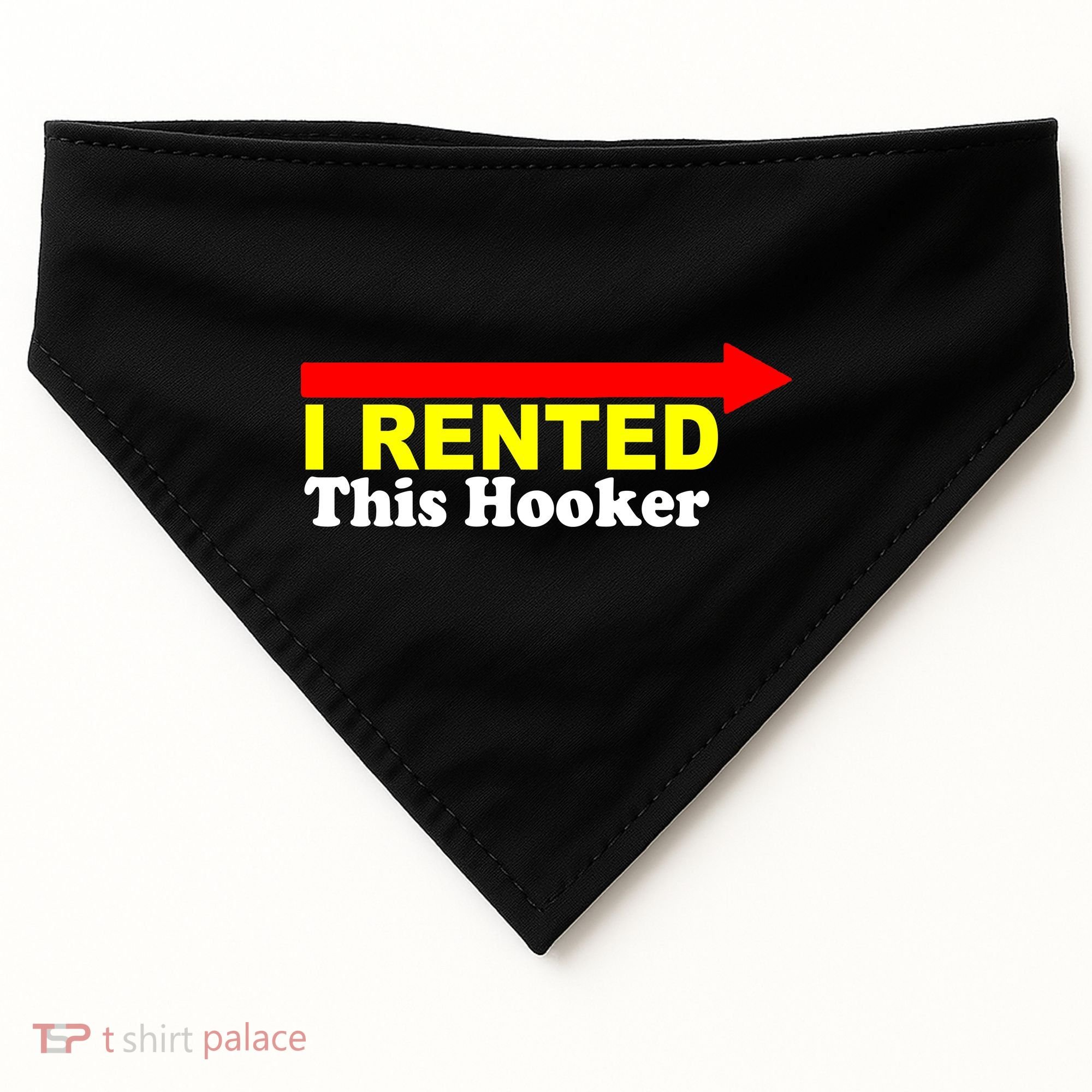 I Rented This Hooker USA-Made Doggie Bandana