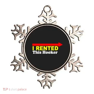 I Rented This Hooker Ornament