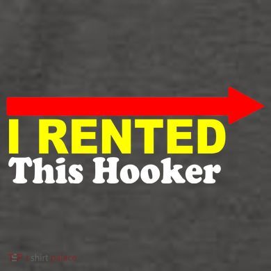 I Rented This Hooker Vector Backpack
