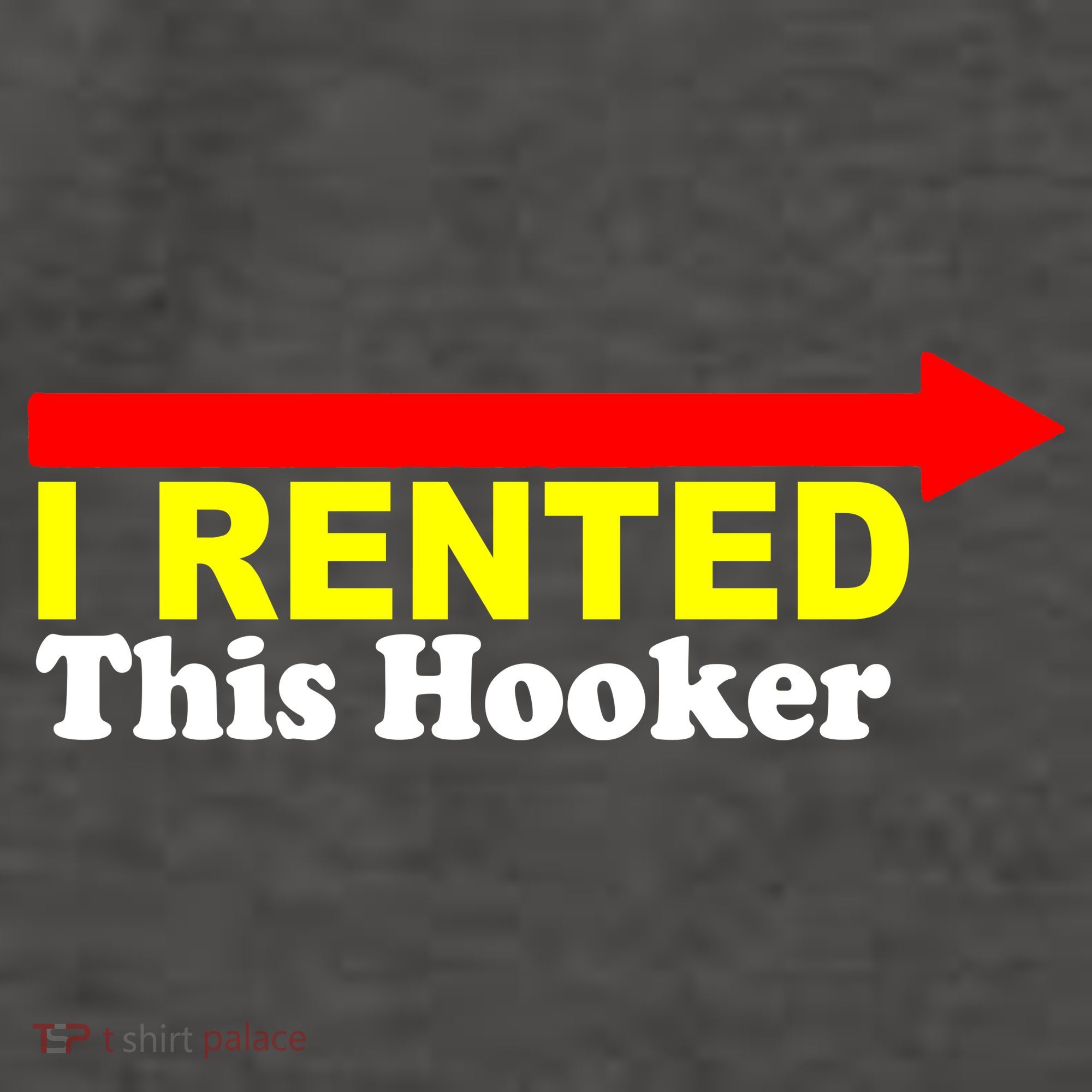 I Rented This Hooker Vector Backpack