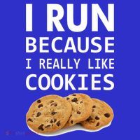 I Run Because I Really Like Cookies Hoodie thumb 7