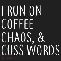 I Run On Coffee Chaos, & Cuss Words Tumbler thumb 3