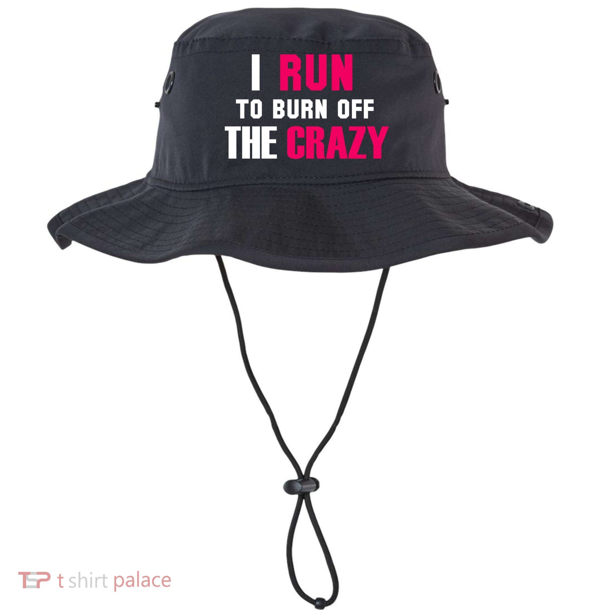 I Run To Burn Off The Crazy Bucket Hat