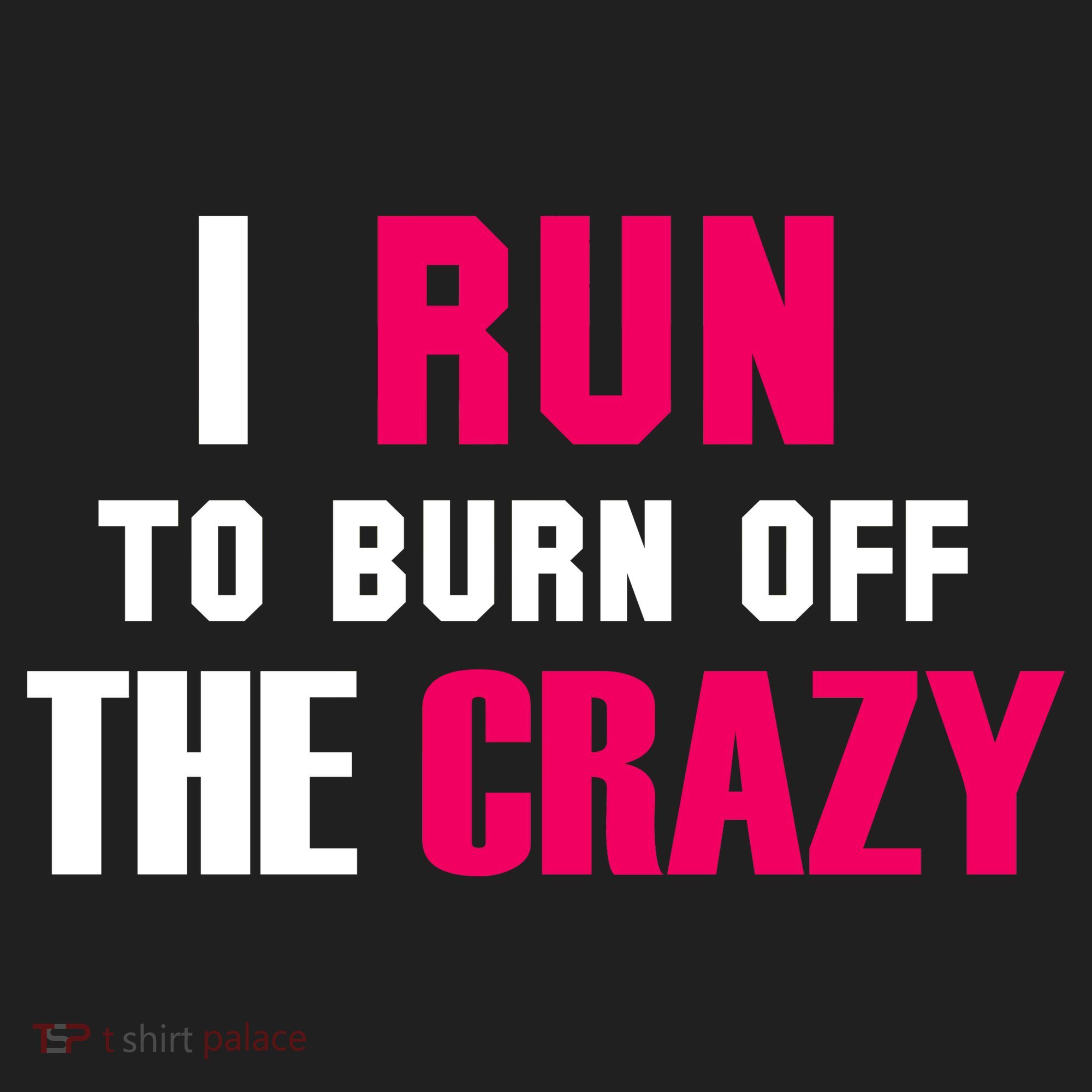 I Run To Burn Off The Crazy Beanie
