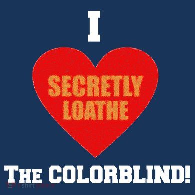 I Secretly Loathe Colorblind Flat Bill Trucker Hat