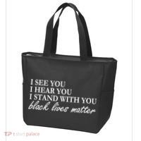 I See Hear Stand With You Black Lives Matter Tote Bag thumb 3