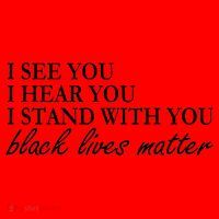 I See Hear Stand With You Black Lives Matter Santa Hat thumb 1