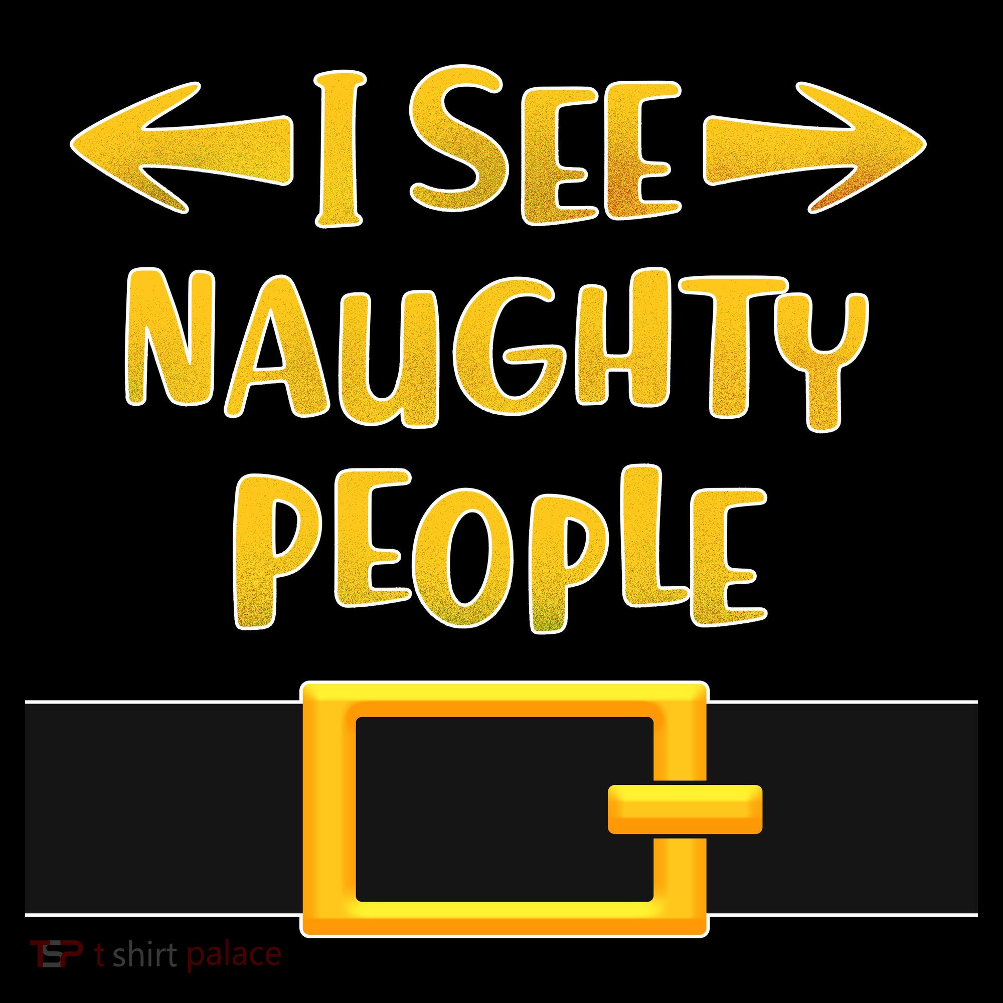 I See Naughty People Santa Or Elf Top Costume Women's Hoodie