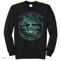 I See Trees Of Green Red Roses Too Hippie Sweatshirt thumb 0