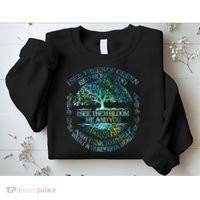 I See Trees Of Green Red Roses Too Hippie Sweatshirt thumb 2