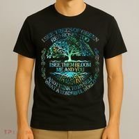 I See Trees Of Green Red Roses Too Hippie T-Shirt thumb 3