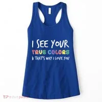 I See Your True Colors Women's Tank Top thumb 0