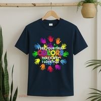I See Your True Colors Autism T-Shirt thumb 2