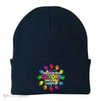 I See Your True Colors Autism Beanie thumb 0