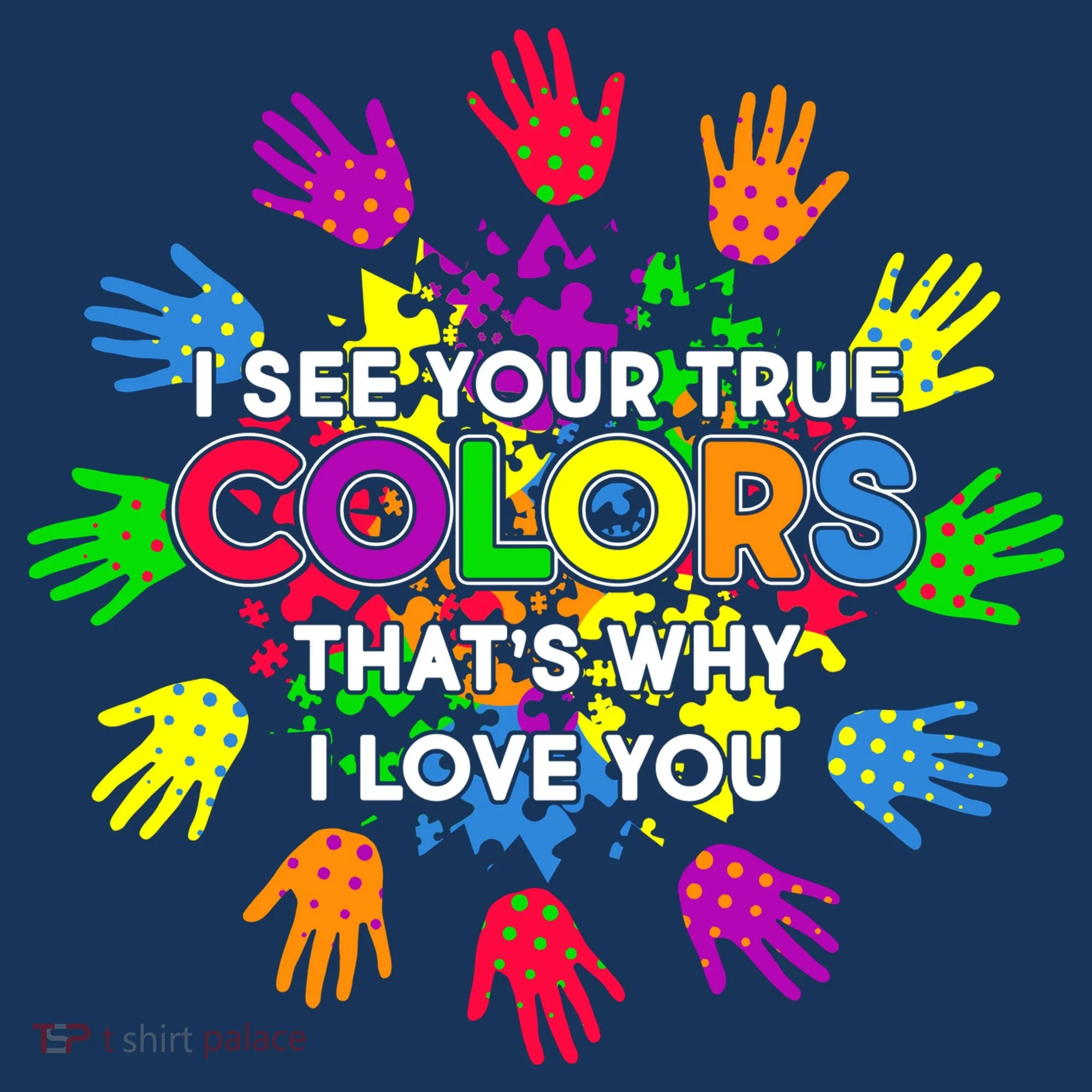 I See Your True Colors Autism Baby Bodysuit
