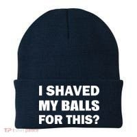 I Shaved My Bals For This? Beanie thumb 0