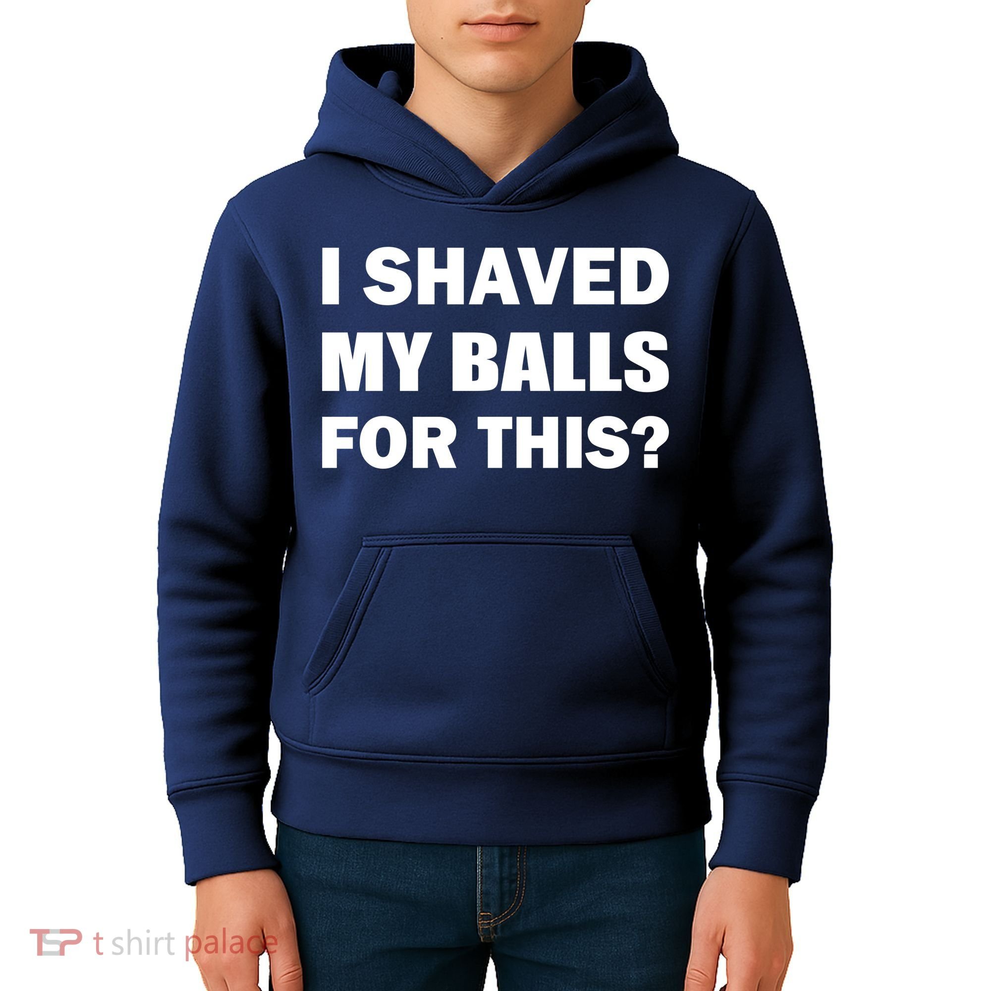 I Shaved My Bals For This? Kids Hoodie