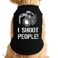 I Shoot People (Camera) Doggie Tank thumb 0