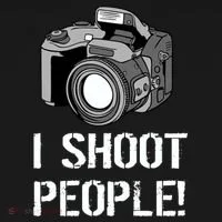 I Shoot People (Camera) Doggie Tank thumb 4