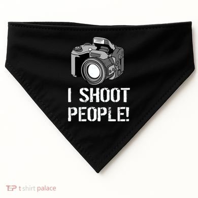 I Shoot People (Camera) USA-Made Doggie Bandana