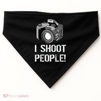 I Shoot People (Camera) USA-Made Doggie Bandana thumb 0