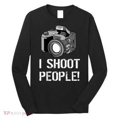 I Shoot People (Camera) Long Sleeve Shirt