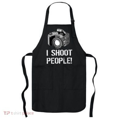 I Shoot People (Camera) Apron