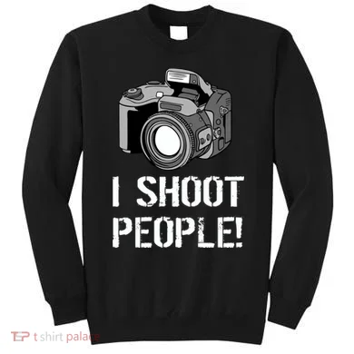 I Shoot People (Camera) Sweatshirt