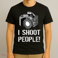 I Shoot People (Camera) T-Shirt thumb 3