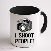 I Shoot People (Camera) Coffee Mug thumb 1