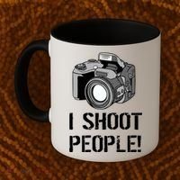 I Shoot People (Camera) Coffee Mug thumb 2