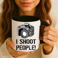 I Shoot People (Camera) Coffee Mug thumb 3
