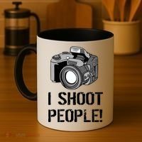 I Shoot People (Camera) Coffee Mug thumb 4