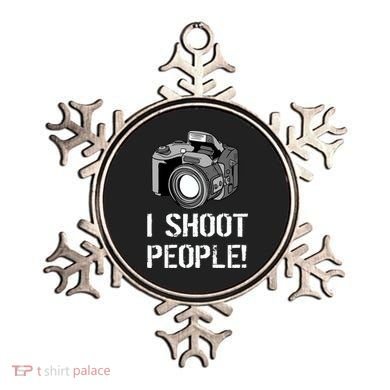 I Shoot People (Camera) Ornament