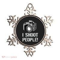 I Shoot People (Camera) Ornament thumb 0
