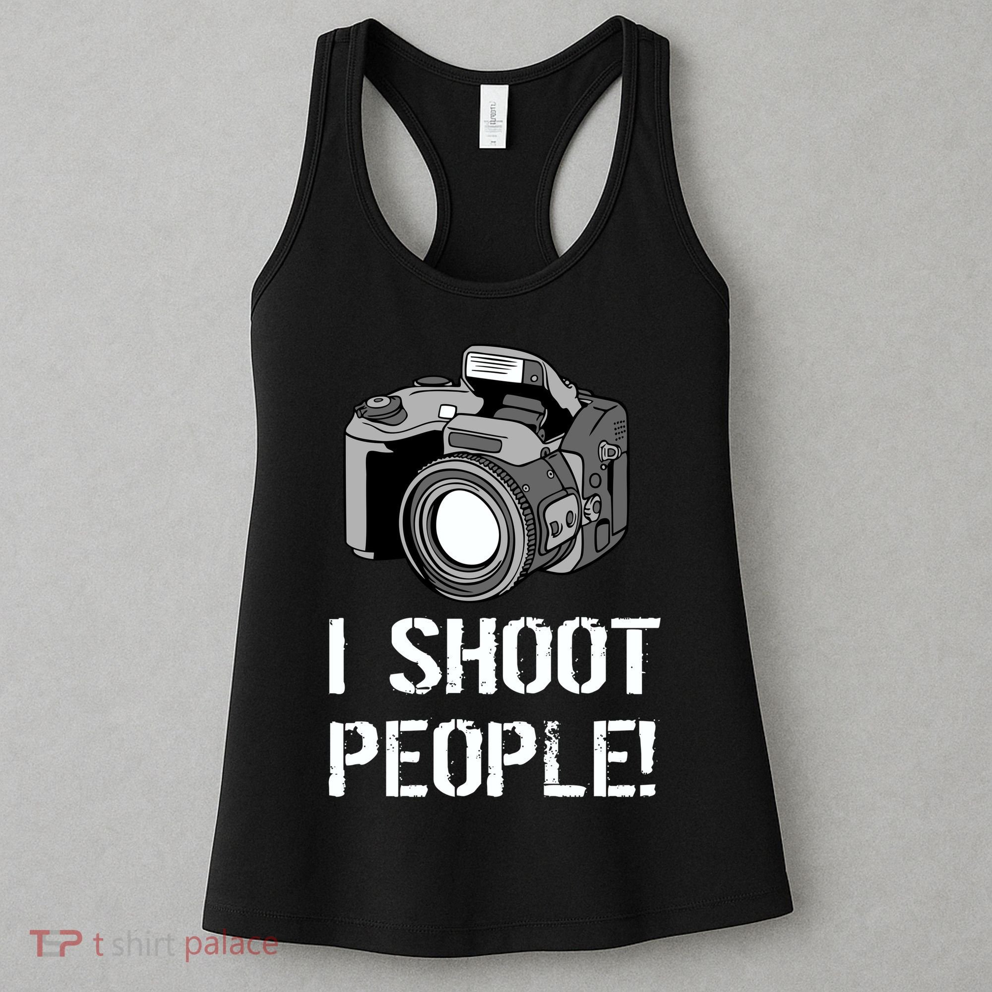 I Shoot People (Camera) Women's Tank Top