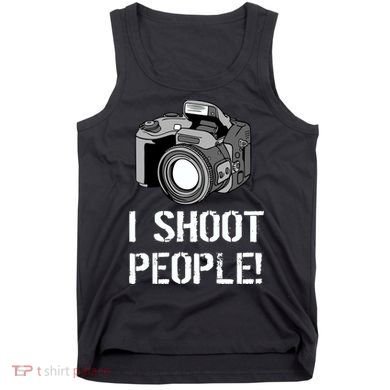 I Shoot People (Camera) Tank Top