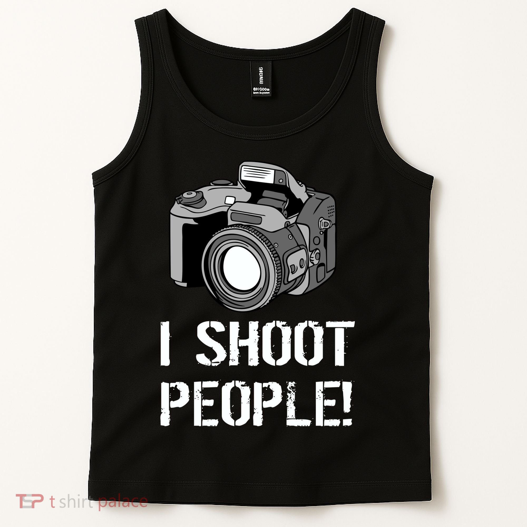 I Shoot People (Camera) Tank Top