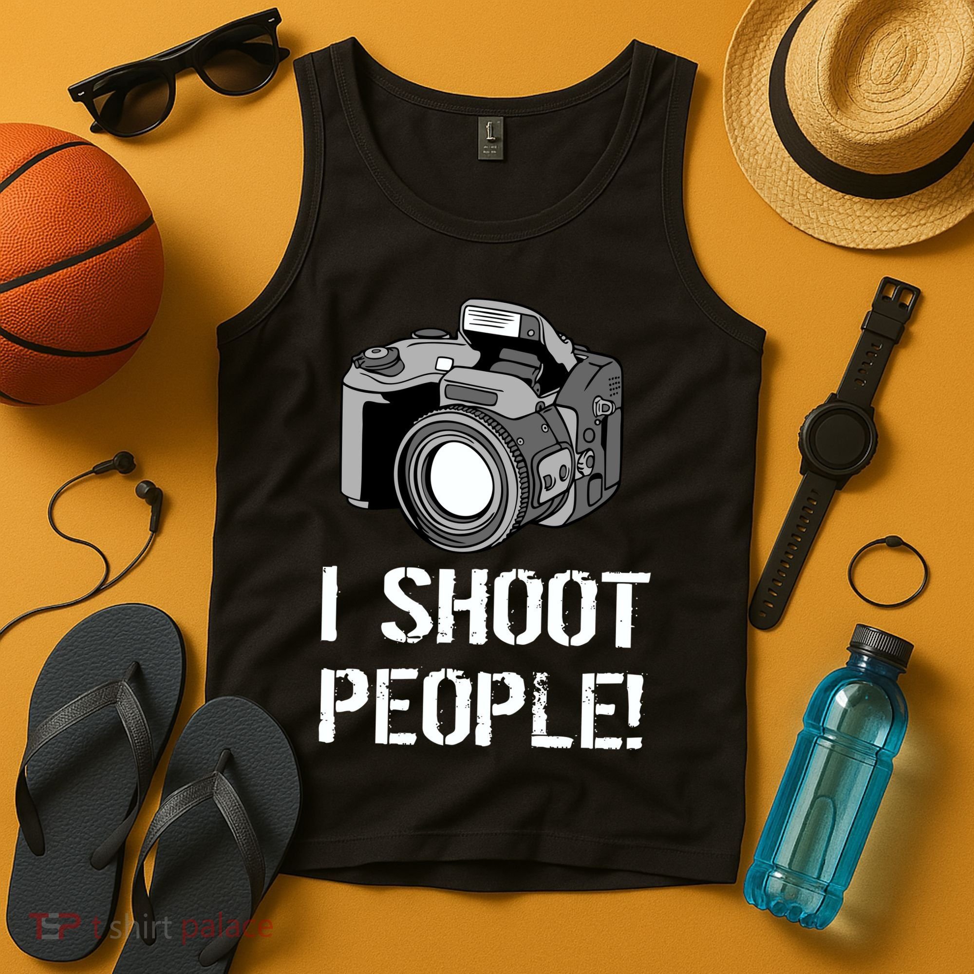 I Shoot People (Camera) Tank Top