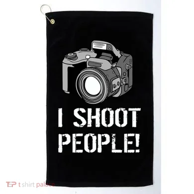 I Shoot People (Camera) Golf Towel