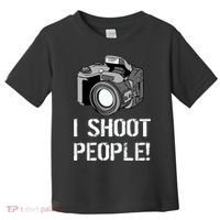 I Shoot People (Camera) Toddler T-Shirt thumb 0