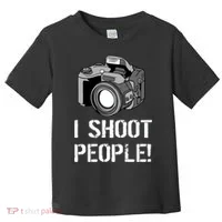 I Shoot People (Camera) Toddler T-Shirt thumb 0