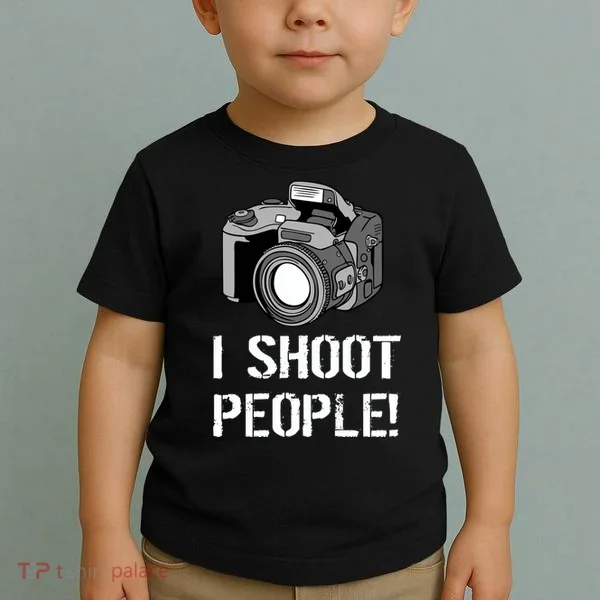 I Shoot People (Camera) Toddler T-Shirt